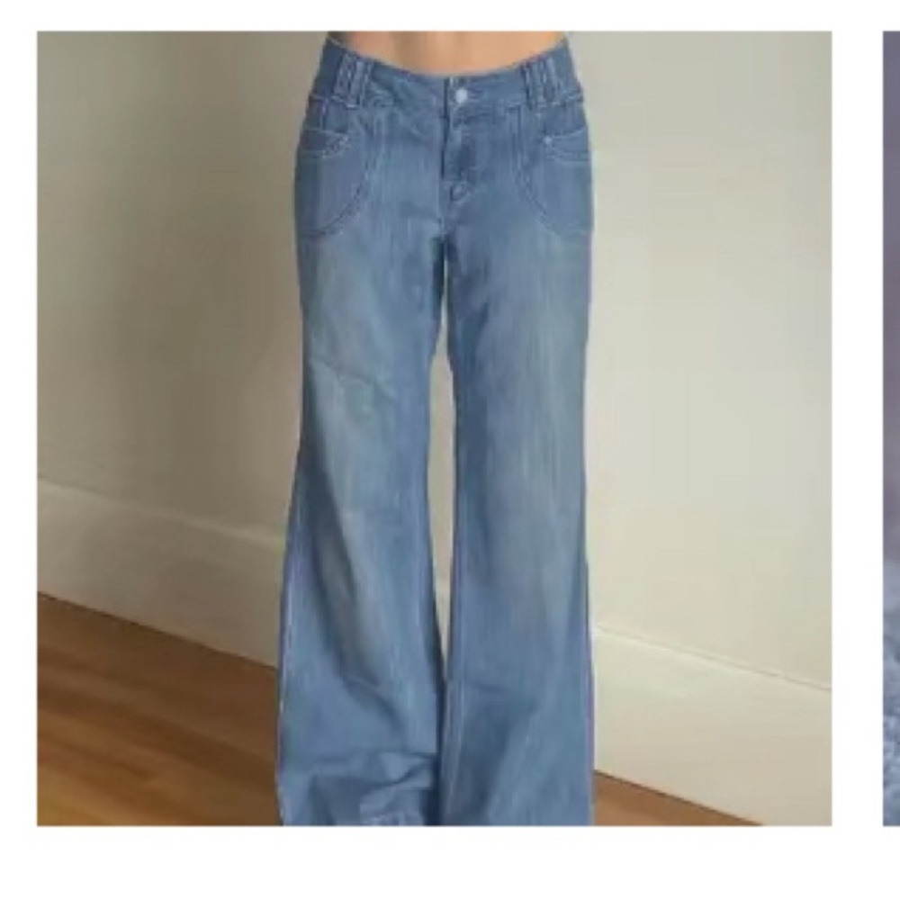 Loose fit straight jeans Size small (4)